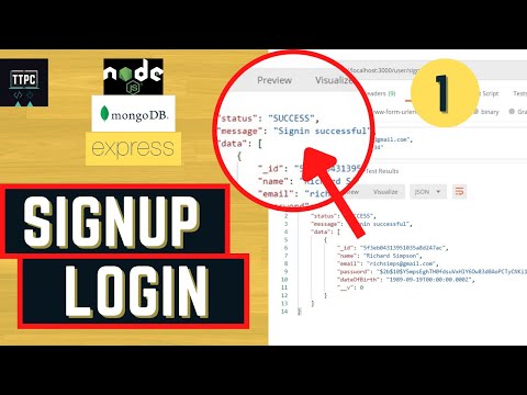 How to Create a NodeJS Login System Backend with Express and MongoDB - #1