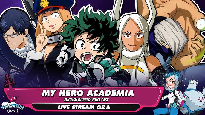 My Hero Academia Anime Season 5's English Dub Casts Sonny Strait