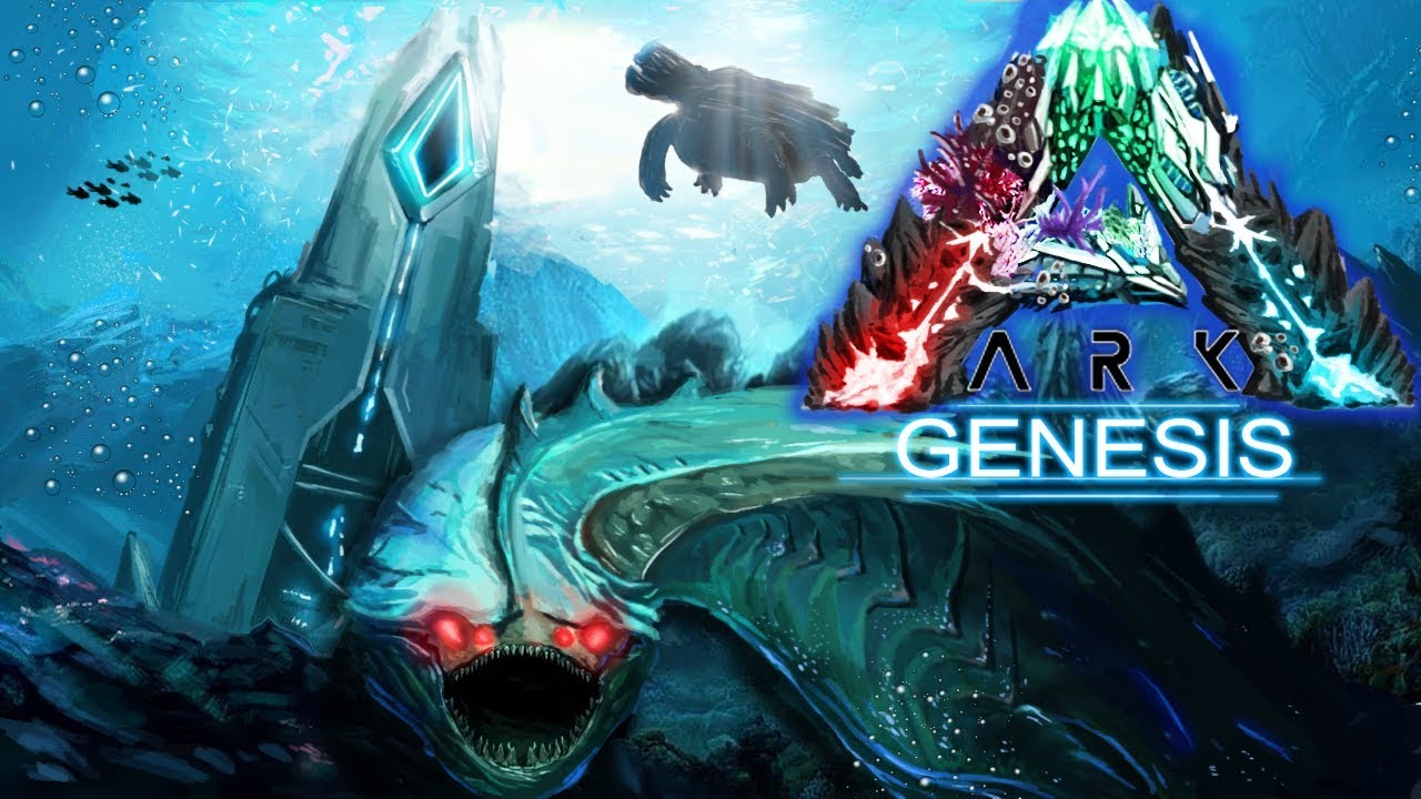 Ark Survival Evolved Underwater Tlc For Genesis New Dinos Youtube
