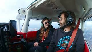 Vacation Flight to Pensacola Beach Florida in a Cessna 172 Skyhawk