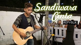 SANDIWARA CINTA - REPVBLIK (LIRIK) COVER BY ASTRONI TARIGAN