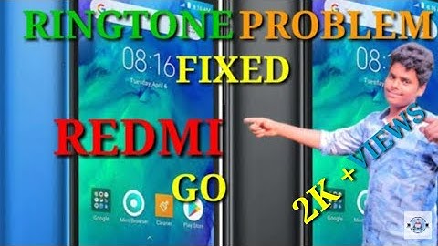 | how to fix ringtone problem in redmi go | tamil | Adhi tech tube |