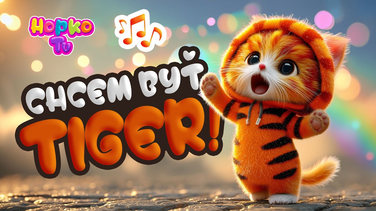 Chcem byť Tiger! | @HopkoTV Pesničky pre detičky SK
