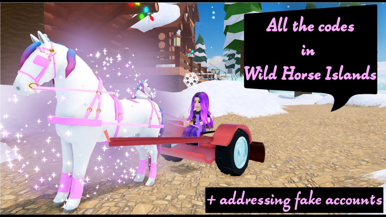 ALL NEW *SECRET CODES* IN ROBLOX WILD HORSE ISLANDS ( roblox wild horse  islands codes) NEW 