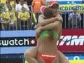 Vivian and Larissa win gold at home