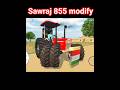 😱swaraj trectar 🥶 Indian Desi Life Simulator 3D 🤔 #tractorgame #trending #gaming #shorts