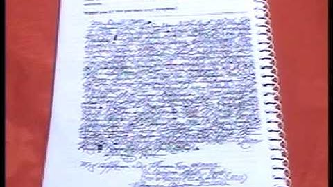 The Most Evil Handwriting I