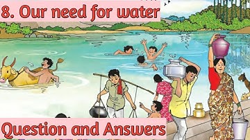 3rd EVS Lesson 8. Our need for Water. Question and Answers.