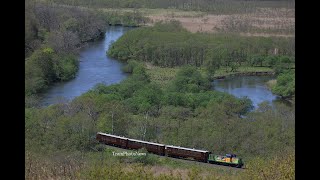 2024/5/15運転 DE15-1535牽引510系ノロッコ客車釧路出場試運転1