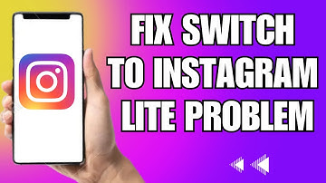 How To Solve Switch To Instagram Lite Problem - How to Fix switch to instagram lite problem