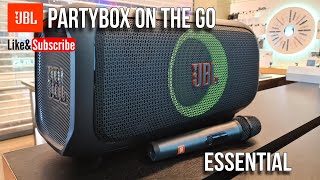 New JBL Partybox on the go Essential  First look, sound test, review