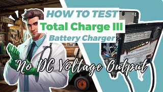 How to Test Golf Cart Battery Charger  No DC Voltage Output