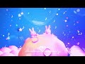 10 Hours Super Relaxing Baby Music #247 ♥♥ Soothing  Lullaby And 2 Cute Smiling Rabbits