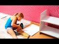 Как собрать тумбочку. Первый опыт сборки мебели. How to build a bedside table