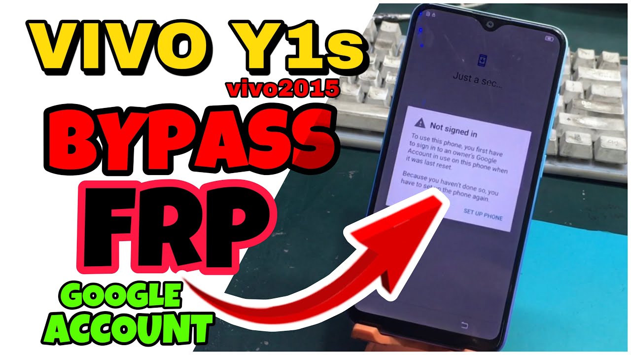 Vivo Y1s (Vivo 2015) Google Account (FRP) Bypass