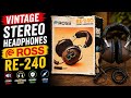 Vantage stereo headphone Ross RE-240