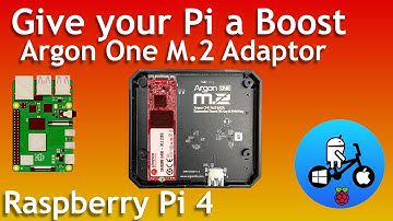Argon ONE M.2 adapter. Raspberry Pi 4. Great compatibility & performance.