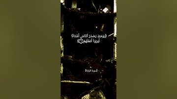 سورة الزلزلة بصوت الشيخ أحمد العجمي