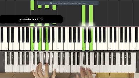 Vết mưa piano hướng dẫn