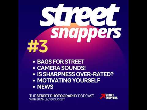 Street photography bags, sharpness, projects and motivation!