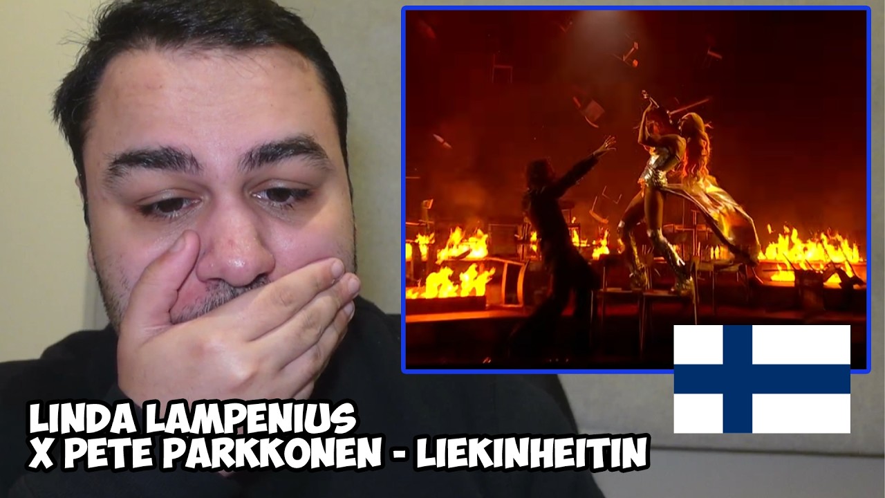 Linda Lampenius x Pete Parkkonen - Liekinheitin - Finland - National Final #Eurovision2026 REACTION
