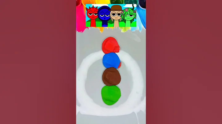 Sprunki Colour Mixing Part23 #incrediboxsprunki #sprunki #roblox #shorts #funny #colormixing #asmr