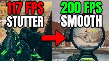 FIX STUTTER / FPS DROP AMD AND NIVDIA WARZONE 2025!