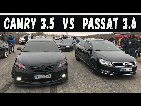 Дерзкий  Passat 3.6 против CAMRY 3.5, Subaru WRX и не только