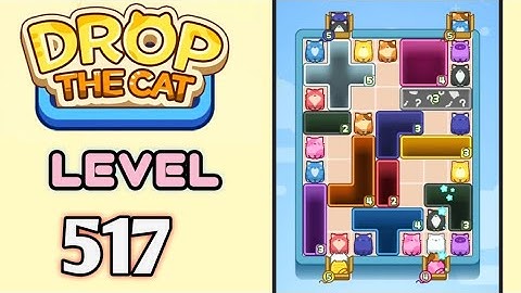 Drop the Cat! Level 517 Walkthrough