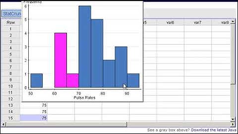 Using StatCrunch to Get Summary Statistics for Quantitative Data