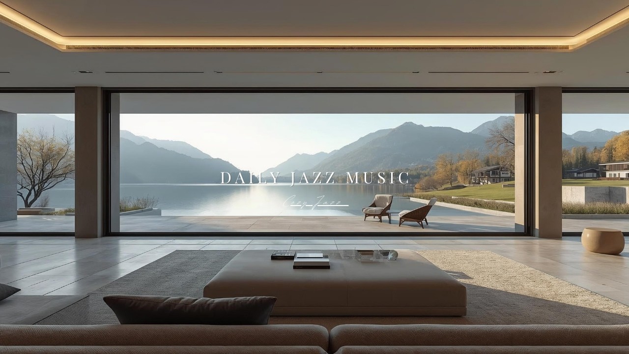 湖畔とリラックスタイム　ジャズBGM｜作業｜読書｜リラックス