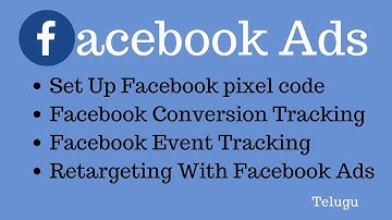 Facebook Pixel | Facebook Conversion Tracking | Facebook Event Tracking | Facebook Retargeting 2020
