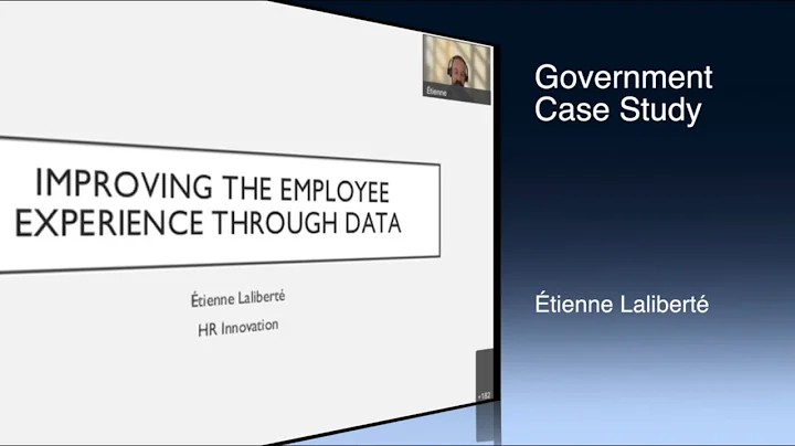 Improving the Employee Experience Through Data (Public Sector Network event 2021-10-20)