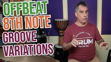 Offbeat Groove Addendum - 16th Note Snare and Bass Variations | Drum Lesson