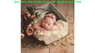 Deal New Arrival!65x35cm Newborn Photography Props Natural Handwoven Jute Basket Blanket for Baby P