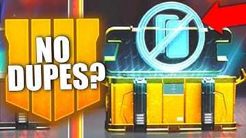 NEW BLACK OPS 4 SUPPLY DROPS... Are They Actually Good? (Duplicate Protected Crates)