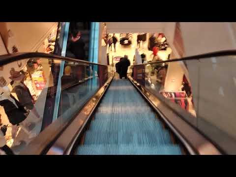 Rare! Xizi Otis escalators at Ripley Department Store Mall Portal Temuco in Temuco, Chile