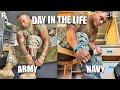 Day in the life army vs navy football rivals