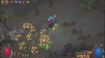 Path of Exile 3.18: Dominating Blow with Behead Support part 1/2