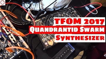 Tokyo Festival Of Modular 2017: Eowave Quadrantid Swarm Synthesizer  | SYNTH ANATOMY