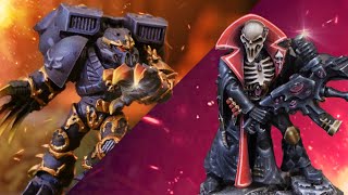 NEW CODEX Chaos Space Marines vs Aeldari - Deceptors - Warhammer 40k Battle Report