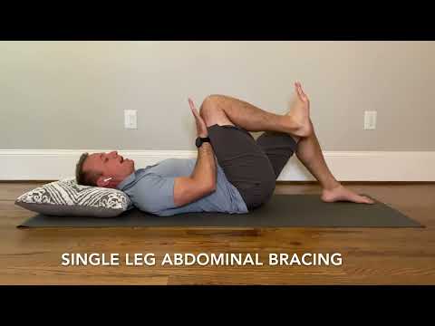 Single Leg Abdominal Bracing