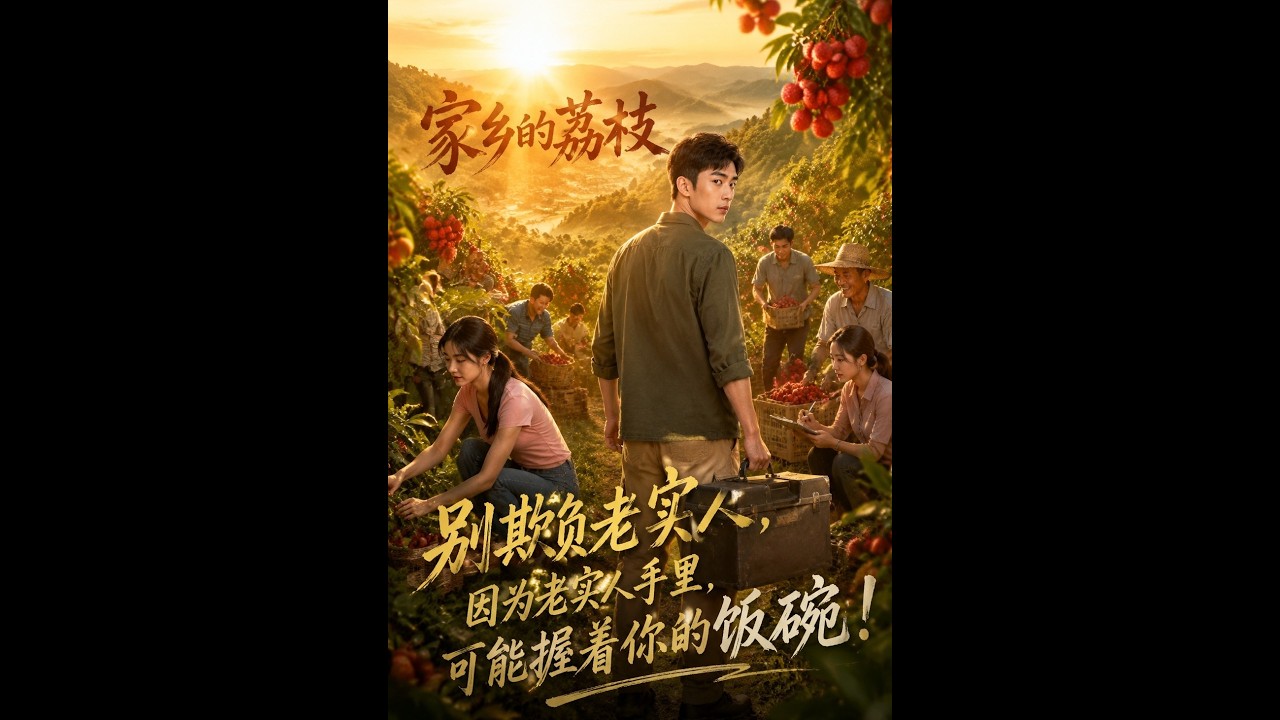 【一口气看完】《家乡的荔枝》#短剧 #AI短剧 #逆袭 #drama #爽剧 #鲨鱼先生