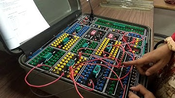 Logic Design Lab Experiment Adder and Subtractor.