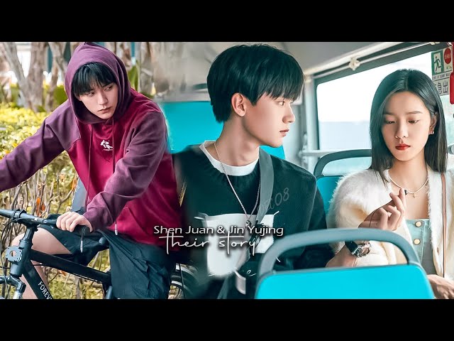School's troublemaker fell in love with a new girl | Shen juan and Lin yujing STORY | You are desire class=