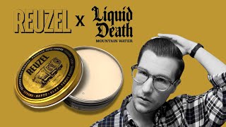 REUZEL x LIQUID DEATH 💀 - Severed Head Pomade - REVIEW