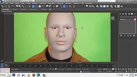 3ds Max face modeling part 2