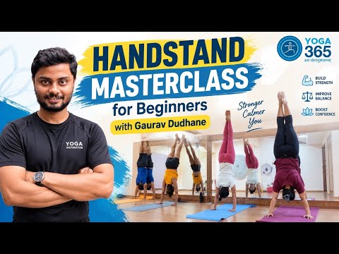 How to Do a Handstand for Beginners | Build Strong Arms & Improve Balance | Learn Handstand