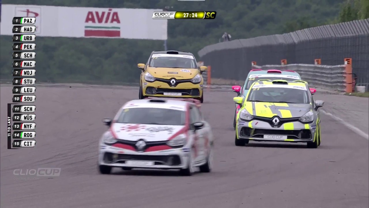 Dijon-Prenois - Rennen 2 - Renault Clio Cup Central Europe 2017