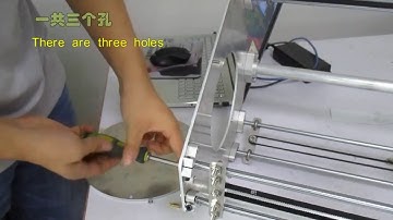 Step 8 - Installing the top plate. 3KU Easy Delta Printer